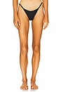 view 1 of 4 Calvin Klein String Ideal Stretch Mic Thong in Black