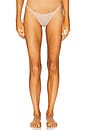 view 1 of 4 Calvin Klein String Ideal Stretch Mic Thong in Cedar
