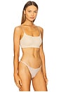 view 2 of 4 Calvin Klein Lightly Lined Retro Bralette in Bare