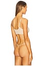 view 3 of 4 Calvin Klein Lightly Lined Retro Bralette in Bare