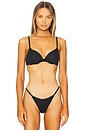 view 1 of 4 Calvin Klein Attraction Lightly Lined Demi Bra in Black