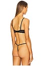 view 3 of 4 Calvin Klein Attraction Lightly Lined Demi Bra in Black