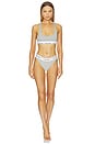 view 4 of 4 Calvin Klein Hi-leg Bikini in Grey Heather