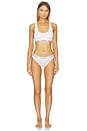 view 4 of 4 Calvin Klein Hi-leg Bikini in White