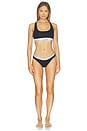 view 6 of 6 Calvin Klein Bikini 5 Packs in Black, Classic White & Grey Heather & Dark Denim, & Potpourri