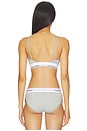 view 4 of 4 Push Up Triangle Bralette in Grey Heather
