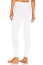 view 3 of 4 LEGGINGS RIBBED in Classic White