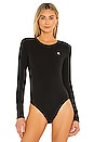 view 2 of 5 CK One Cotton Bodysuit in Black