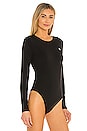 view 3 of 5 CK One Cotton Bodysuit in Black