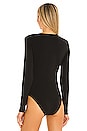 view 4 of 5 CK One Cotton Bodysuit in Black