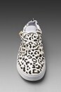 view 5 of 5 White Newman in Leopard Print Canvas in White Leopard
