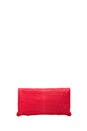view 2 of 5 Foldover Clutch in Pebbled Red