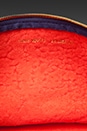 view 5 of 5 Foldover Clutch in Pebbled Red