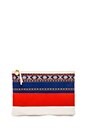 view 1 of 4 Flat Clutch in Mexican Print