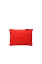 view 2 of 4 Flat Clutch in Poppy Nappa & Navy Sardines Print