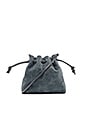 view 1 of 6 Petit Henri Maison Pouch in Slate Suede