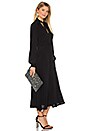 view 5 of 5 Margot Supreme Foldover Clutch in Slate & Gold