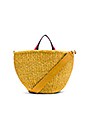 view 1 of 5 Lea Tote in Yellow Woven