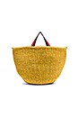 view 2 of 5 Lea Tote in Yellow Woven