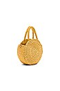 view 3 of 5 Petite Alice Tote in Yellow Woven