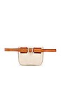 view 2 of 4 Fanny Pack in White Rustic & Desert Stripes