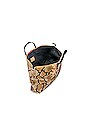 view 4 of 4 Attache Tote in Tan Spring Snake