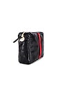view 3 of 5 Midi Sac Crossbody in Black Rustic & Navy & Red