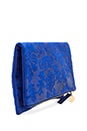 view 3 of 4 Foldover Clutch in Royal Blue
