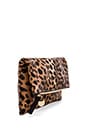 view 3 of 4 Foldover Clutch in Leopard