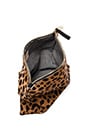 view 4 of 4 Foldover Clutch in Leopard