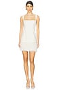 view 1 of 3 Cersie Mini Dress in Parchment