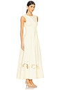 view 2 of 3 Anika Embroidered Dress in Butter