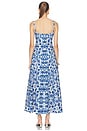 view 3 of 3 VESTIDO RAFAELLA in Lapis Mirage