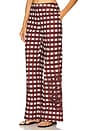 view 3 of 6 Roma Trouser in Wine Picnic