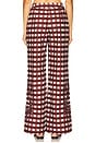 view 4 of 6 Roma Trouser in Wine Picnic