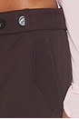 view 7 of 6 PANTALÓN CON TRABILLAS PABLO in Molasses