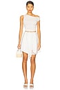 view 5 of 6 Josita Mini Skirt in Off White