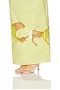 view 6 of 6 Esme Embroidered Skirt in Citrine