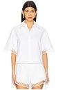 view 1 of 4 Daphne Boxy Shirt in Off White