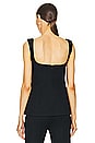 view 3 of 4 Simona Panelled Top in Black