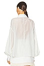 view 3 of 5 Ainsley Embroidered Shirt in Off White