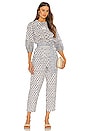 view 2 of 4 Magdalena Jumpsuit in Hydrangea Mix Print