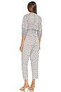 view 4 of 4 Magdalena Jumpsuit in Hydrangea Mix Print