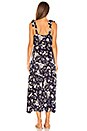 view 3 of 3 Bazaar Dress in Indigo Temple