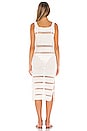 view 3 of 3 Bardot Dress in Ivory
