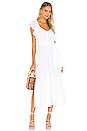 view 1 of 5 Karina Midi Dress in White