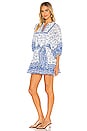 view 2 of 3 Magdalena Mini Dress in Blue