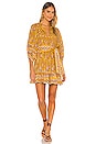 view 1 of 4 Magdalena Mini Dress in Turmeric