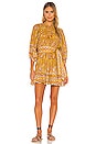view 2 of 4 Magdalena Mini Dress in Turmeric