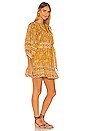 view 3 of 4 Magdalena Mini Dress in Turmeric